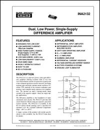 INA2132UA/2K5 Datasheet