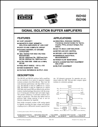 ISO102 Datasheet