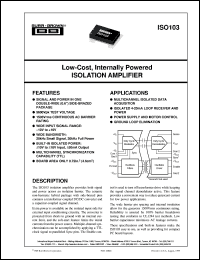 ISO100AP Datasheet