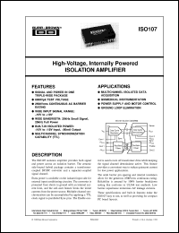 ISO107 Datasheet