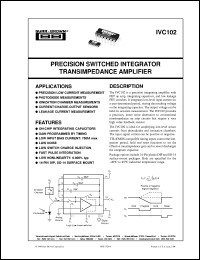 IVC102U Datasheet