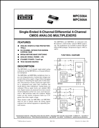 MPC508AU/1K Datasheet