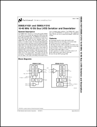 DS92LV1021AMSA Datasheet