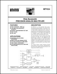 MPY634AM Datasheet