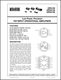 OPA4130UA/2K5 Datasheet