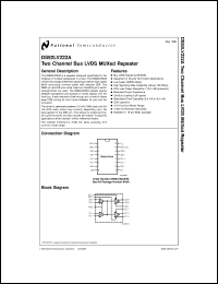 DS92LV222ATM Datasheet