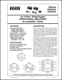 OPA2244EA/2K5 Datasheet