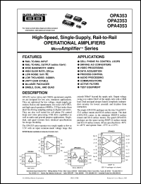 OPA4353UA/2K5 Datasheet