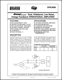 OPA2686U/2K5 Datasheet