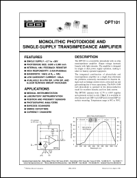 OPT101P-J Datasheet