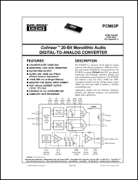PCM63P Datasheet