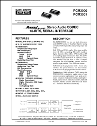 PCM3000E/2K Datasheet