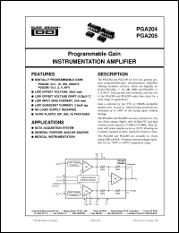 PGA202KP Datasheet