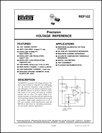 REF102AU/2K5 Datasheet