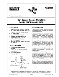 SHC5320KU/1K Datasheet