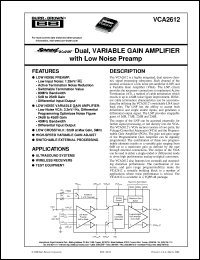 VCA2612Y Datasheet