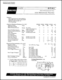 DTB3 Datasheet
