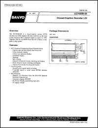 LC7458B-04 Datasheet