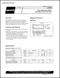 LA7698 Datasheet