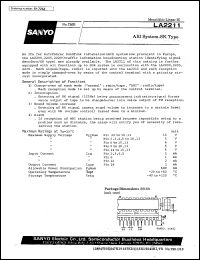 LA2211 Datasheet