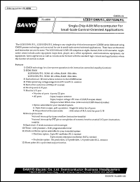 LC651102N Datasheet