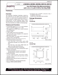 LC665304A Datasheet