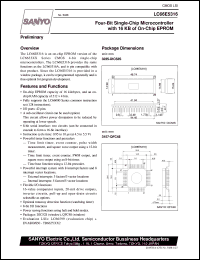LC66E2316 Datasheet