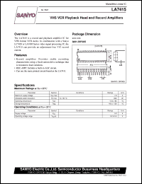 LA7415 Datasheet