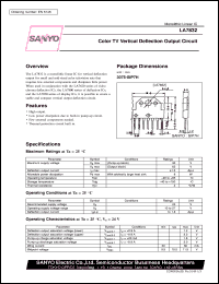 LA7832 Datasheet