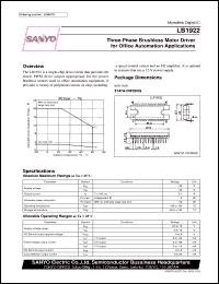 LB1922 Datasheet