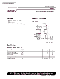 LA6500 Datasheet
