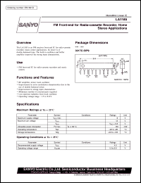 LA1185 Datasheet