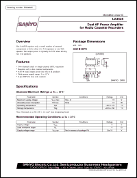 LA4525 Datasheet