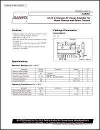 LA4261 Datasheet