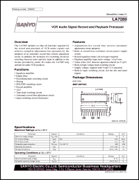 LA7289 Datasheet