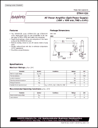 STK4110MK2 Datasheet