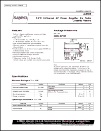 LA4183 Datasheet