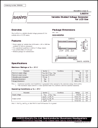 LA5314 Datasheet
