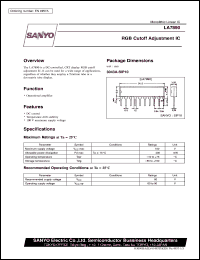 LA7890 Datasheet