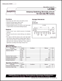 LA1060 Datasheet