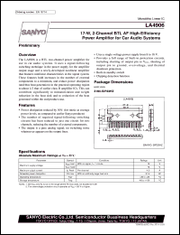 LA4906 Datasheet