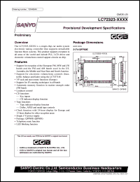 LC72323-XXXX Datasheet
