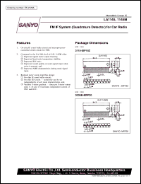 LA1145 Datasheet