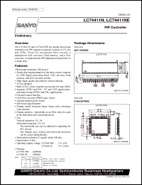 LC74201E Datasheet