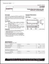 LA1837 Datasheet