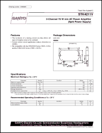STK4210MK2 Datasheet
