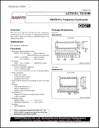 LC72341W Datasheet