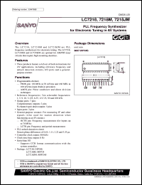 LC7218 Datasheet