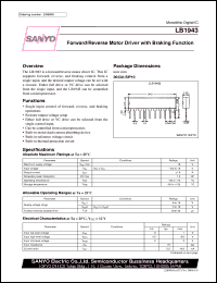 LB1943 Datasheet