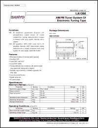 LA1266 Datasheet